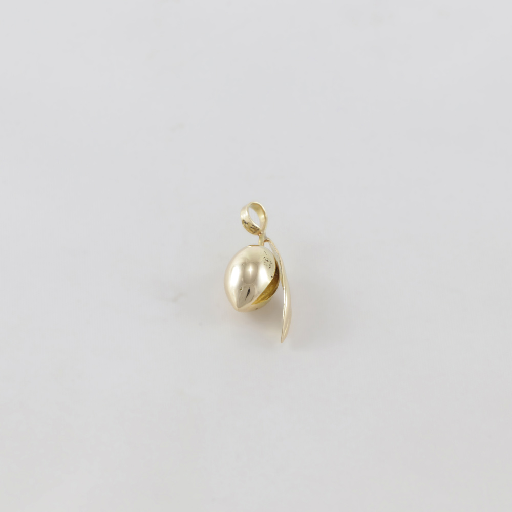 Colgante aceituna oro pequeña | HD Joyeros