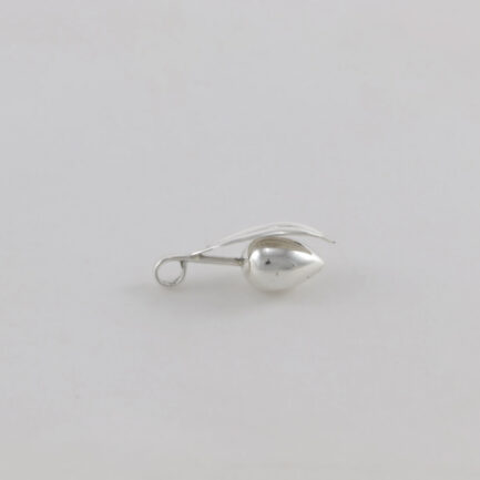 Colgante aceituna plata pequeña | HD Joyeros