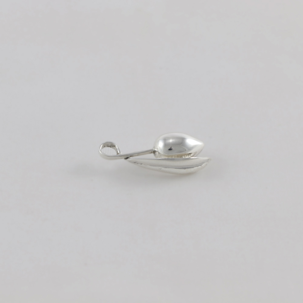 Colgante aceituna plata pequeña | HD Joyeros