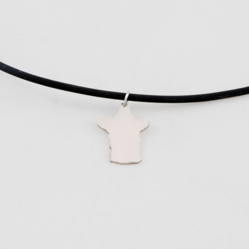 Colgante plata silueta Dama de Baza | HD Joyeros Colgante plata silueta Dama de Baza | HD Joyeros